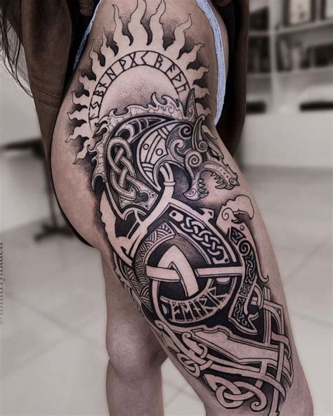 fenrir tattoo|101 best Viking Fenrir Tattoo Ideas That Will Blow。